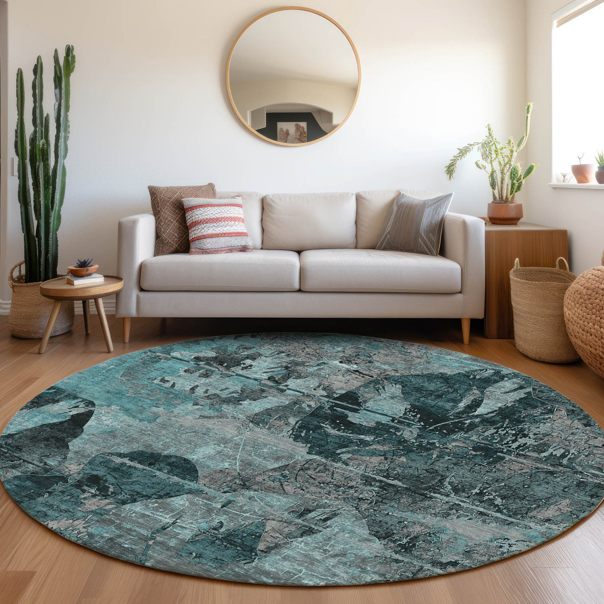 addison chantille acn555 teal rug