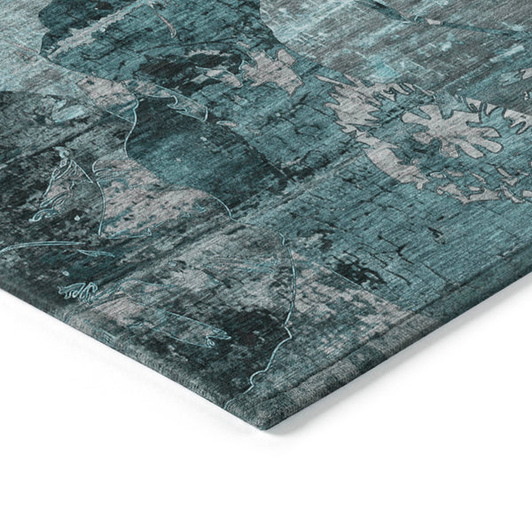 addison chantille acn555 teal rug