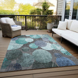 addison chantille acn556 teal rug