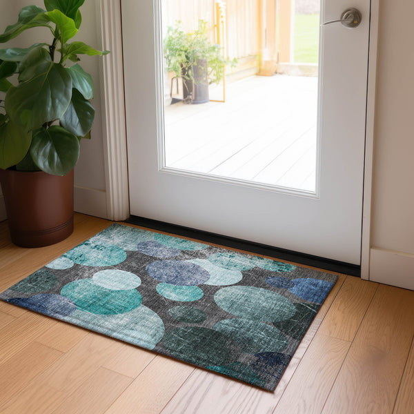 addison chantille acn556 teal rug