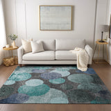 addison chantille acn556 teal rug