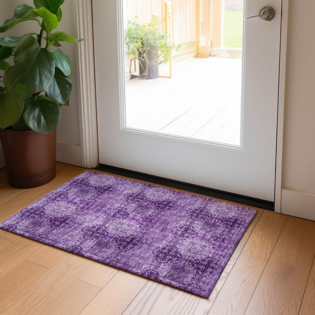 addison chantille acn557 eggplant rug