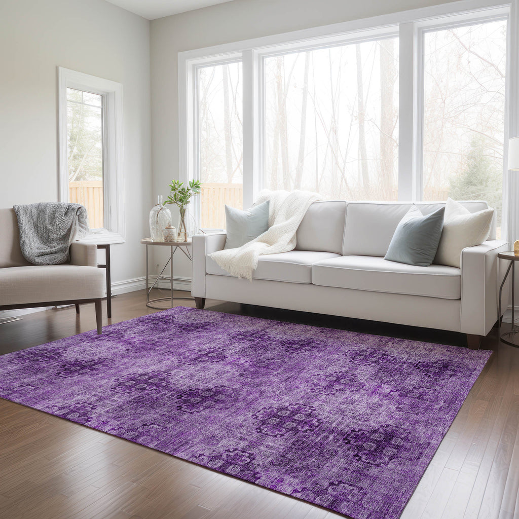 addison chantille acn557 eggplant rug