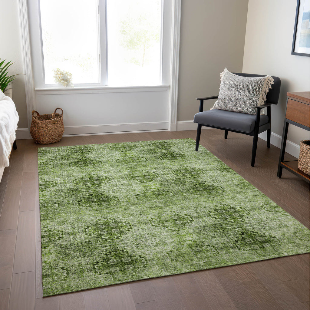 addison chantille acn557 olive rug