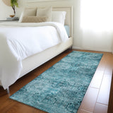 addison chantille acn557 teal rug