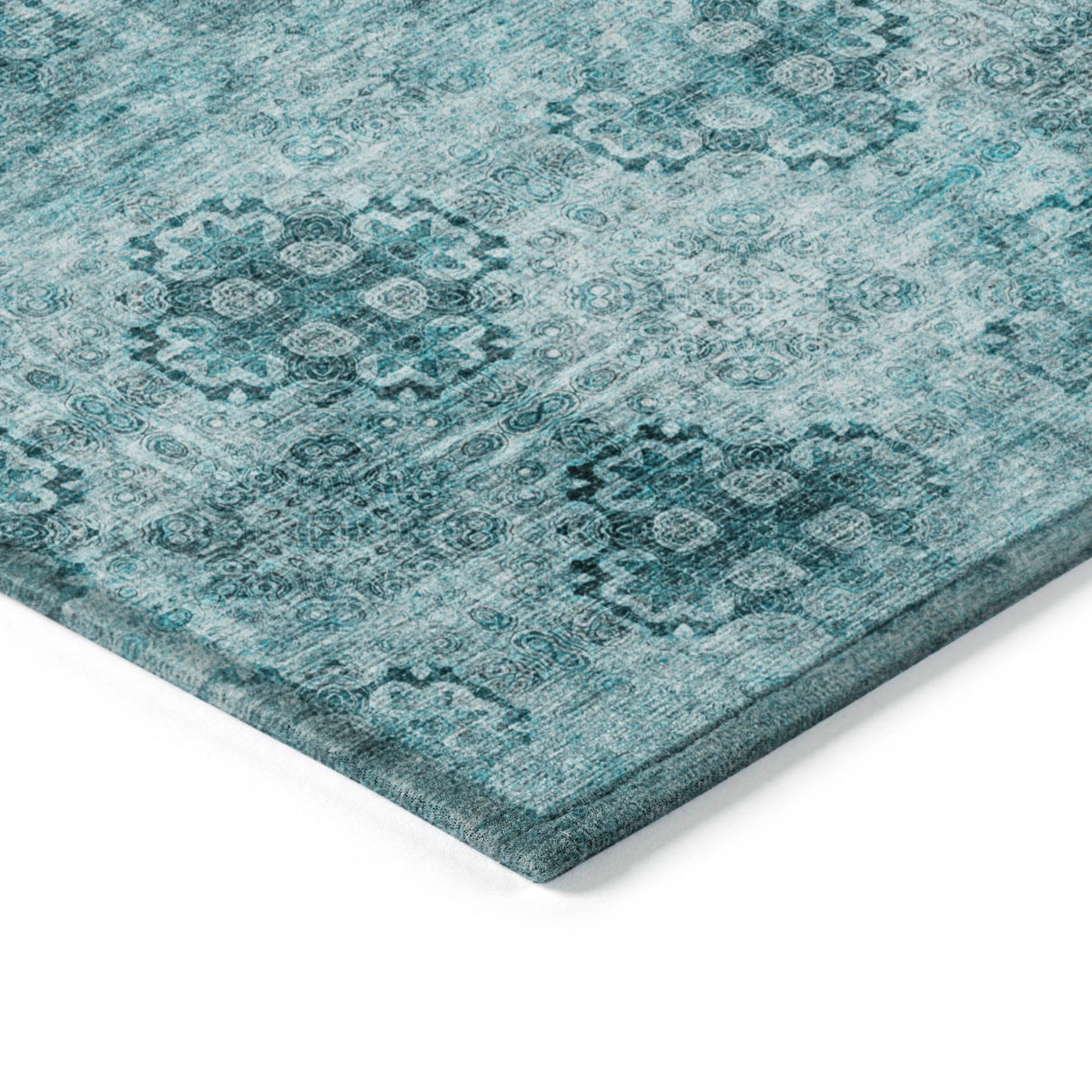 addison chantille acn557 teal rug