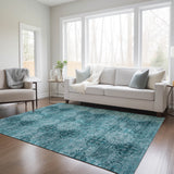 addison chantille acn557 teal rug