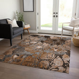 addison chantille acn558 paprika rug