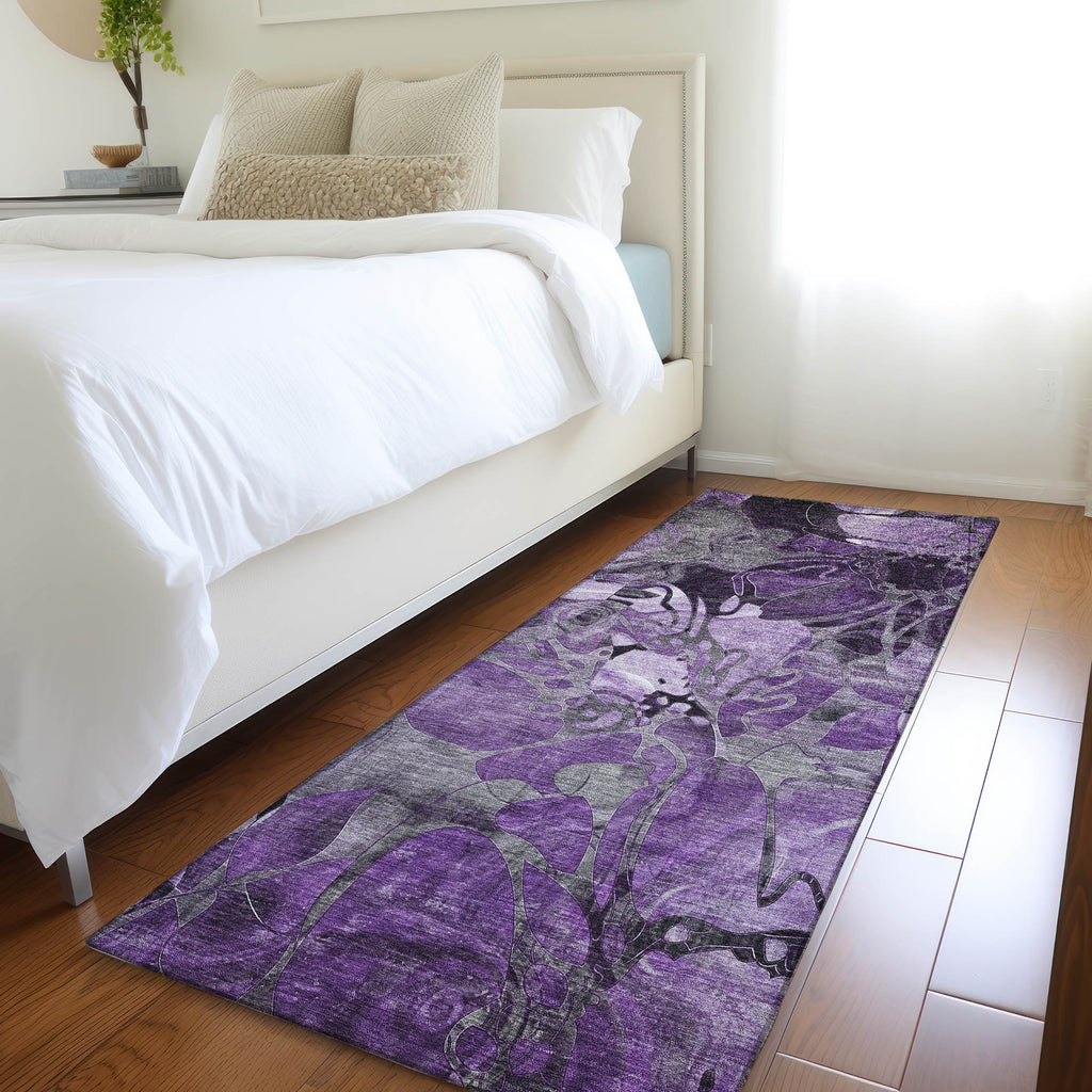 addison chantille acn558 purple rug