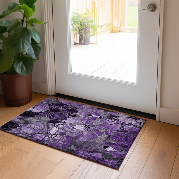 addison chantille acn558 purple rug