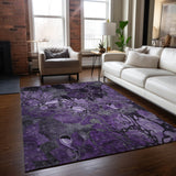 addison chantille acn558 purple rug