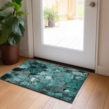 addison chantille acn558 teal rug