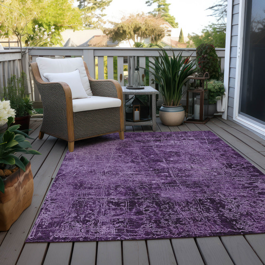 addison chantille acn559 purple rug