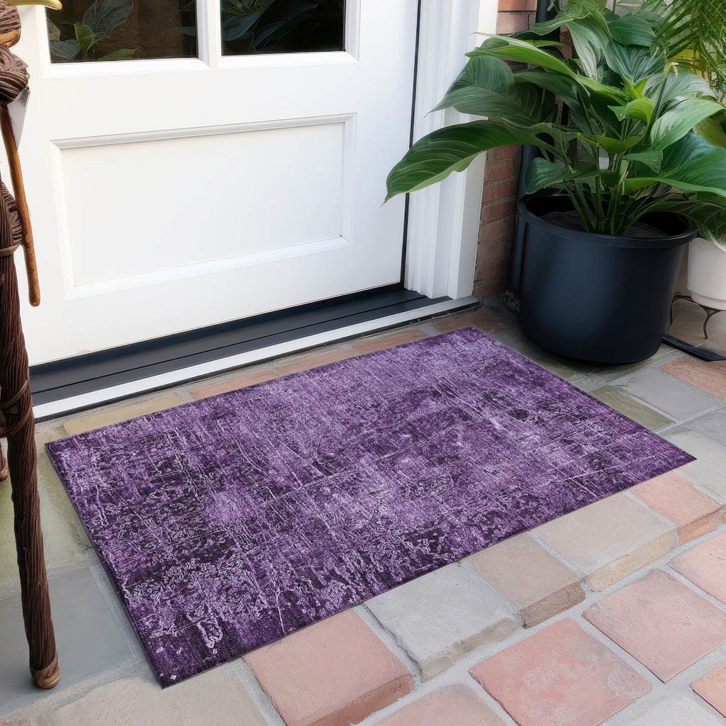 addison chantille acn559 purple rug
