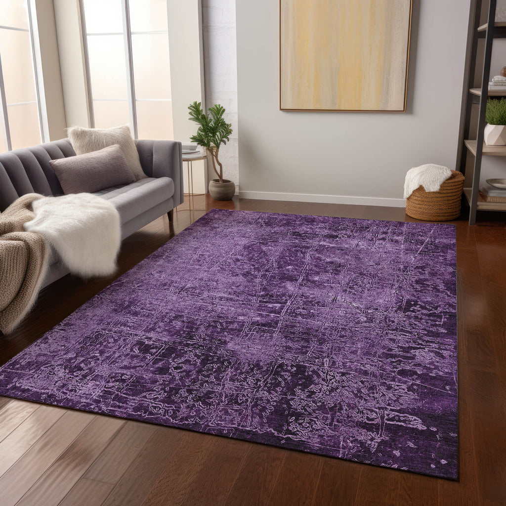 addison chantille acn559 purple rug