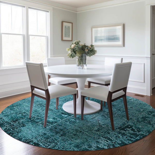 addison chantille acn559 teal rug