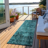 addison chantille acn559 teal rug