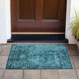 addison chantille acn559 teal rug