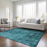 addison chantille acn559 teal rug