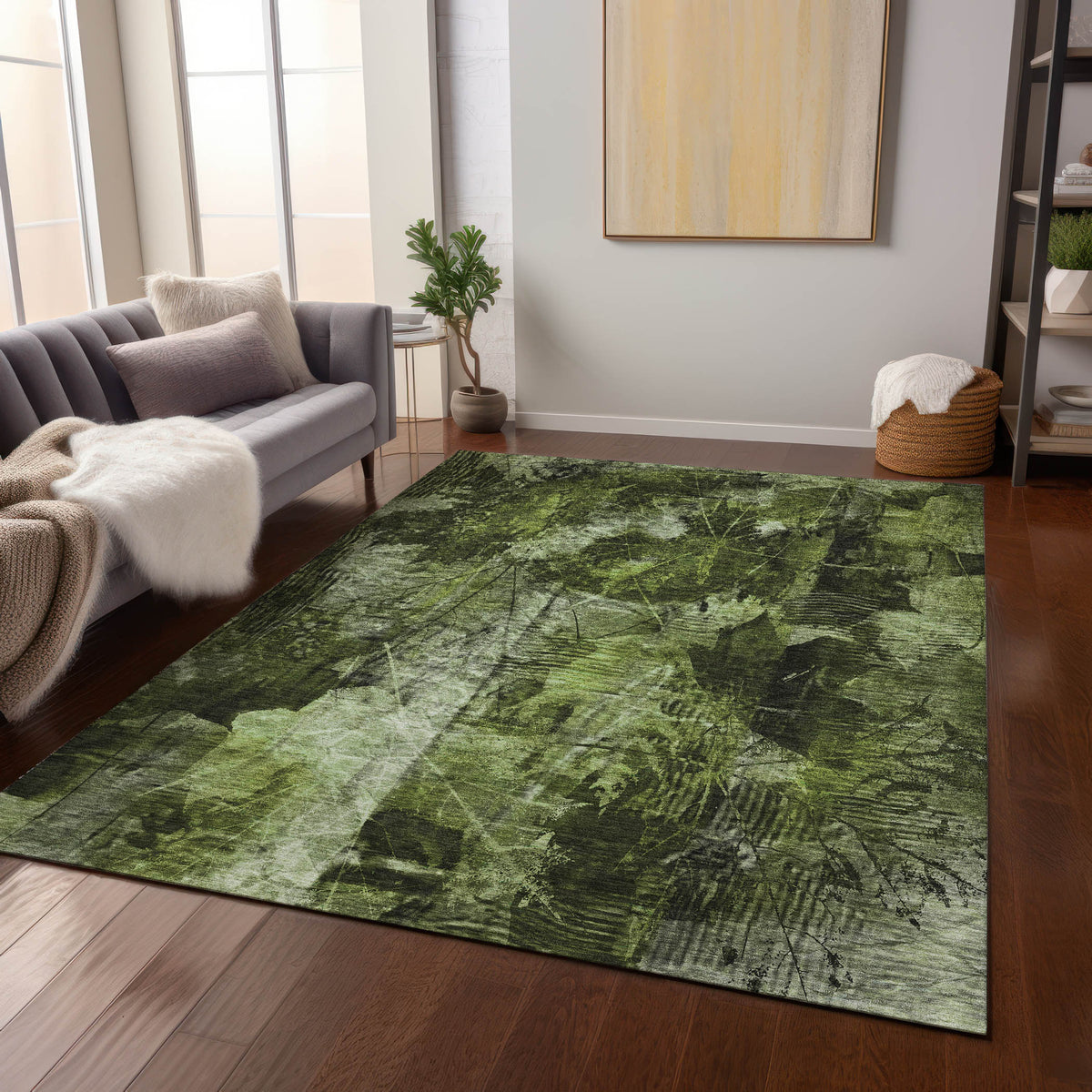 addison chantille acn560 green rug