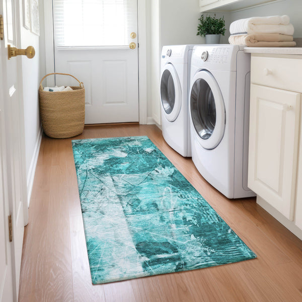 addison chantille acn560 teal rug