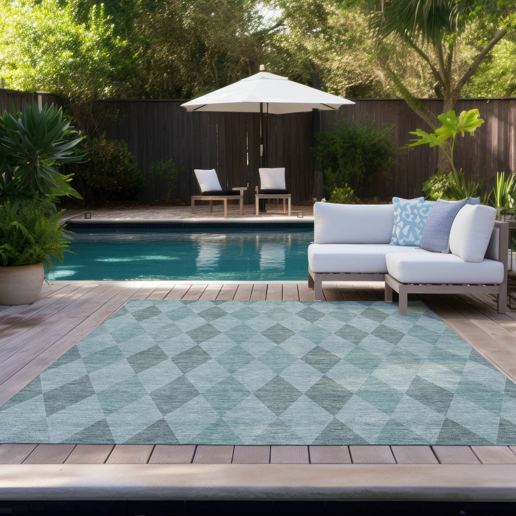 addison chantille acn561 teal rug