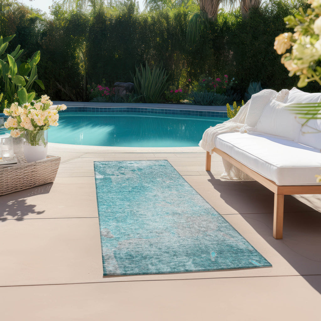 addison chantille acn562 teal rug