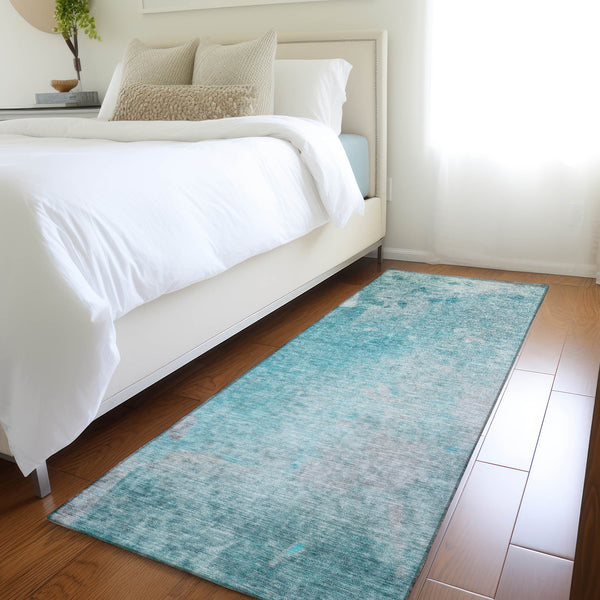 addison chantille acn562 teal rug