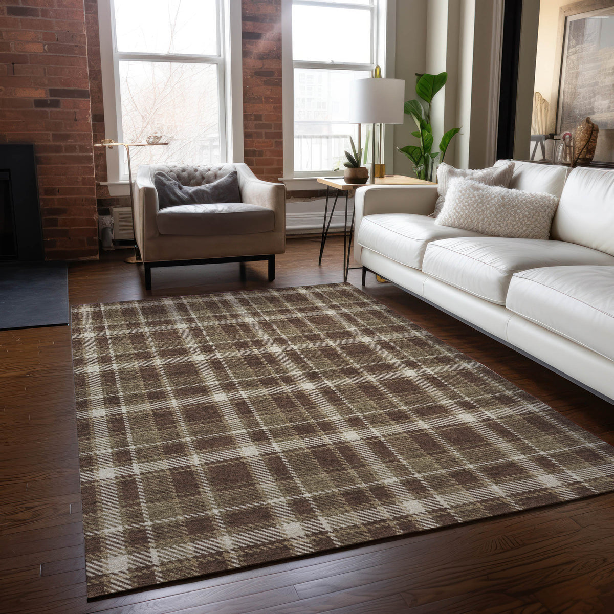 addison chantille acn563 chocolate rug
