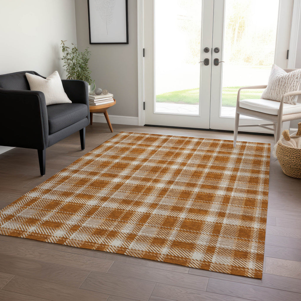 addison chantille acn563 paprika rug