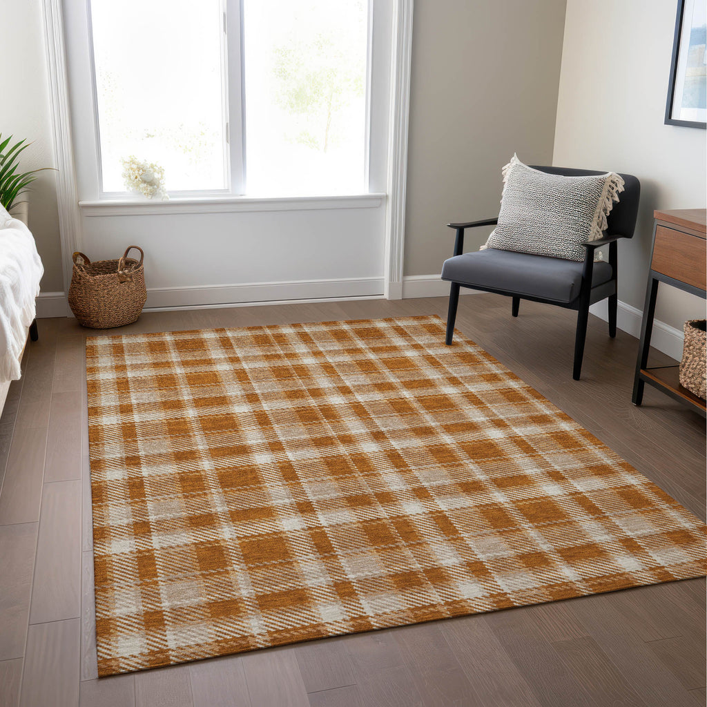 addison chantille acn563 paprika rug