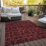 addison chantille acn564 burgundy rug