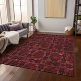 addison chantille acn564 burgundy rug