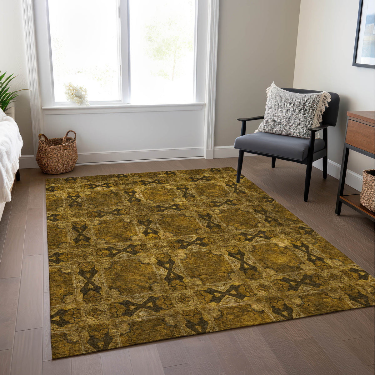 addison chantille acn564 chocolate rug