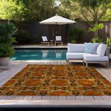 addison chantille acn564 paprika rug