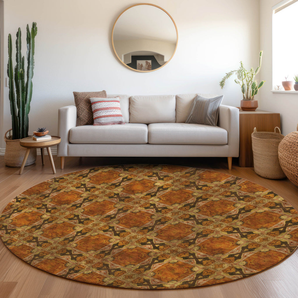 addison chantille acn564 paprika rug