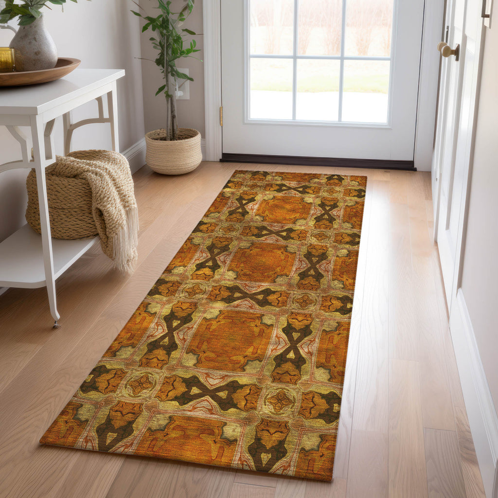 addison chantille acn564 paprika rug