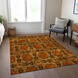 addison chantille acn564 paprika rug