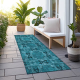 addison chantille acn564 teal rug