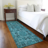 addison chantille acn564 teal rug