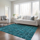 addison chantille acn564 teal rug