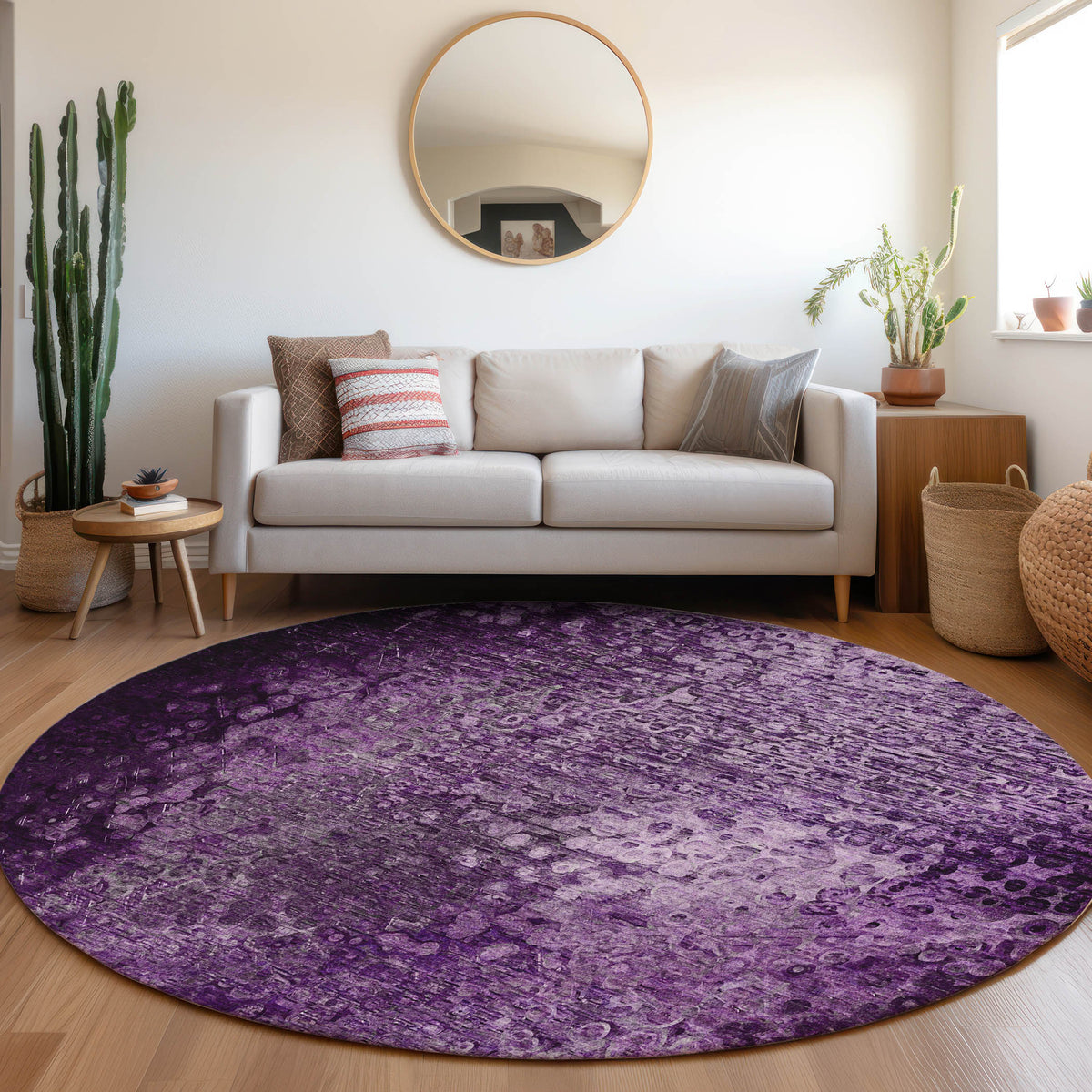 addison chantille acn565 purple rug