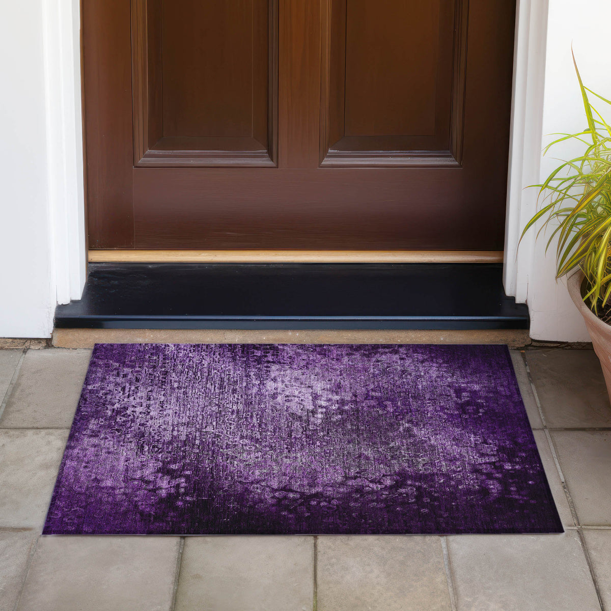 addison chantille acn565 purple rug