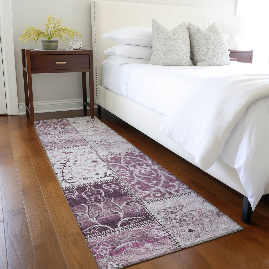 addison chantille acn566 burgundy rug