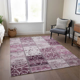 addison chantille acn566 burgundy rug