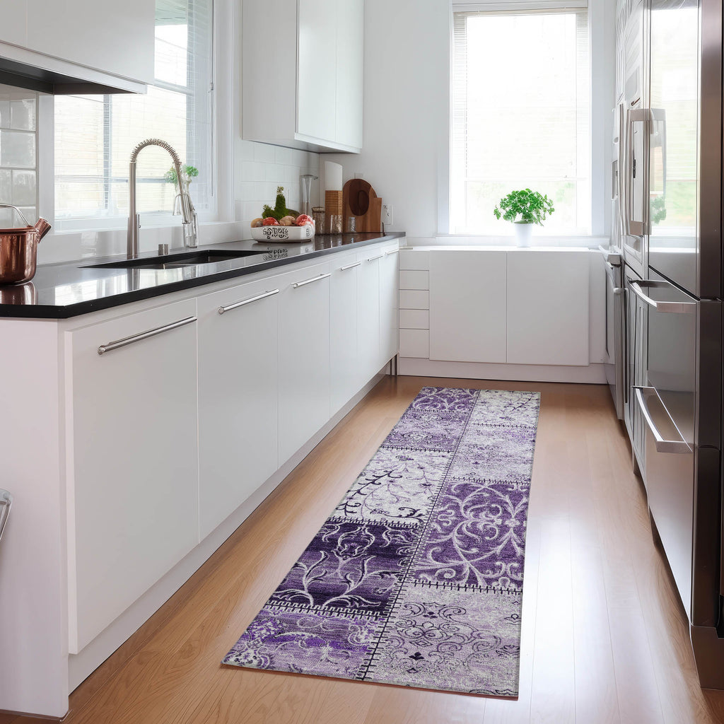 addison chantille acn566 purple rug