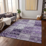 addison chantille acn566 purple rug