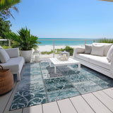 addison chantille acn566 teal rug