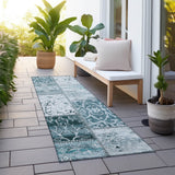 addison chantille acn566 teal rug