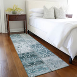 addison chantille acn566 teal rug